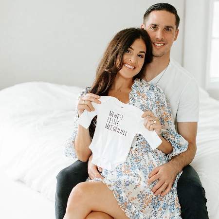 Valerie Guiliani and TJ announcing their pregnancy